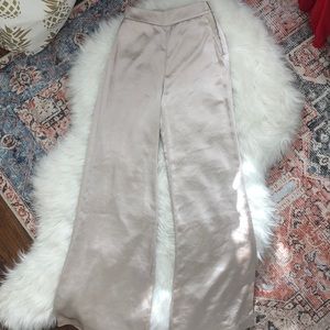 Third Form Satin Champagne Pants